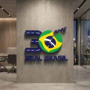 Logo da Real Brasil Turismo 30 anos